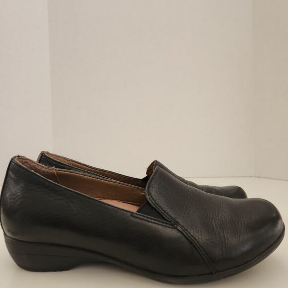 Dansko Women's Farah Black Comfort Shoes size 37  US 7  M US - Picture 2 of 9